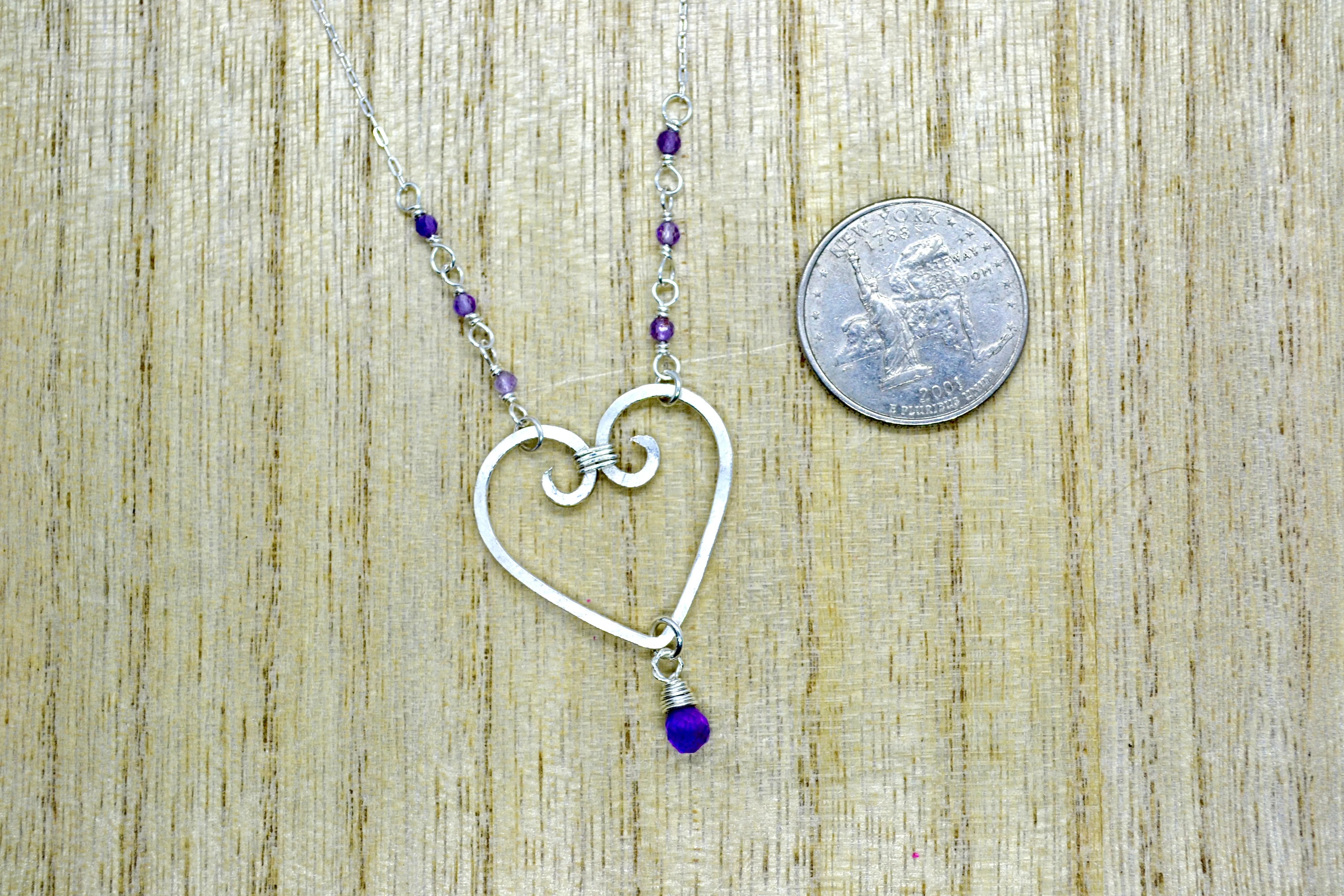 “Amethyst Heartstrings”