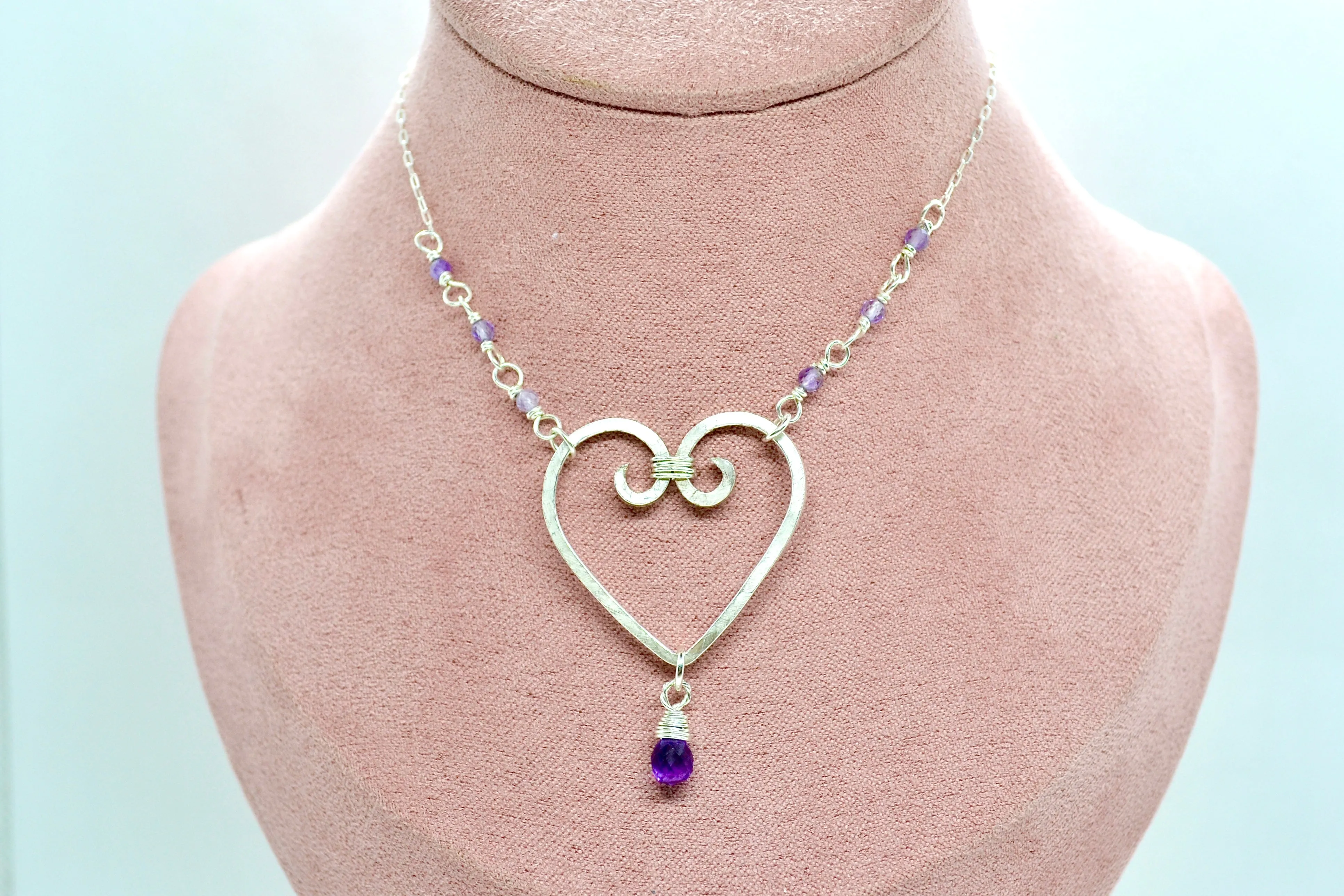 “Amethyst Heartstrings”