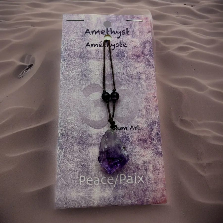 Amethyst necklace