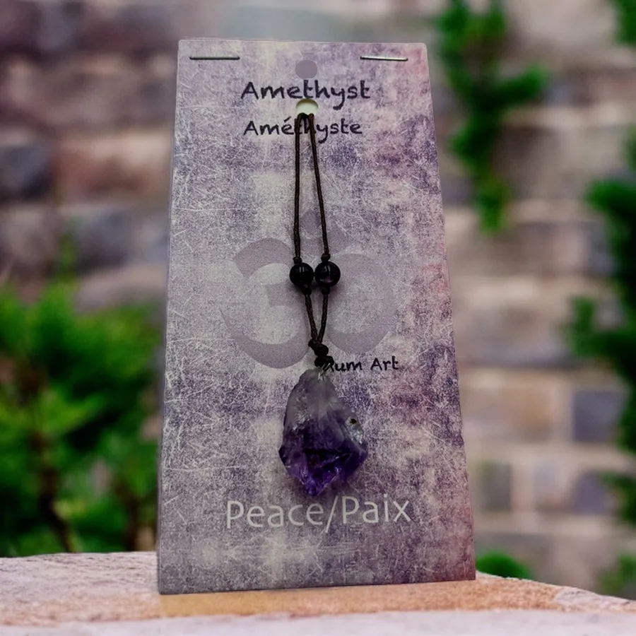 Amethyst necklace