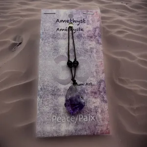 Amethyst necklace