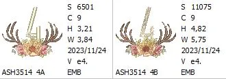 Antler Atelier Monogram Number 4