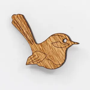 Fairy Wren Brooch