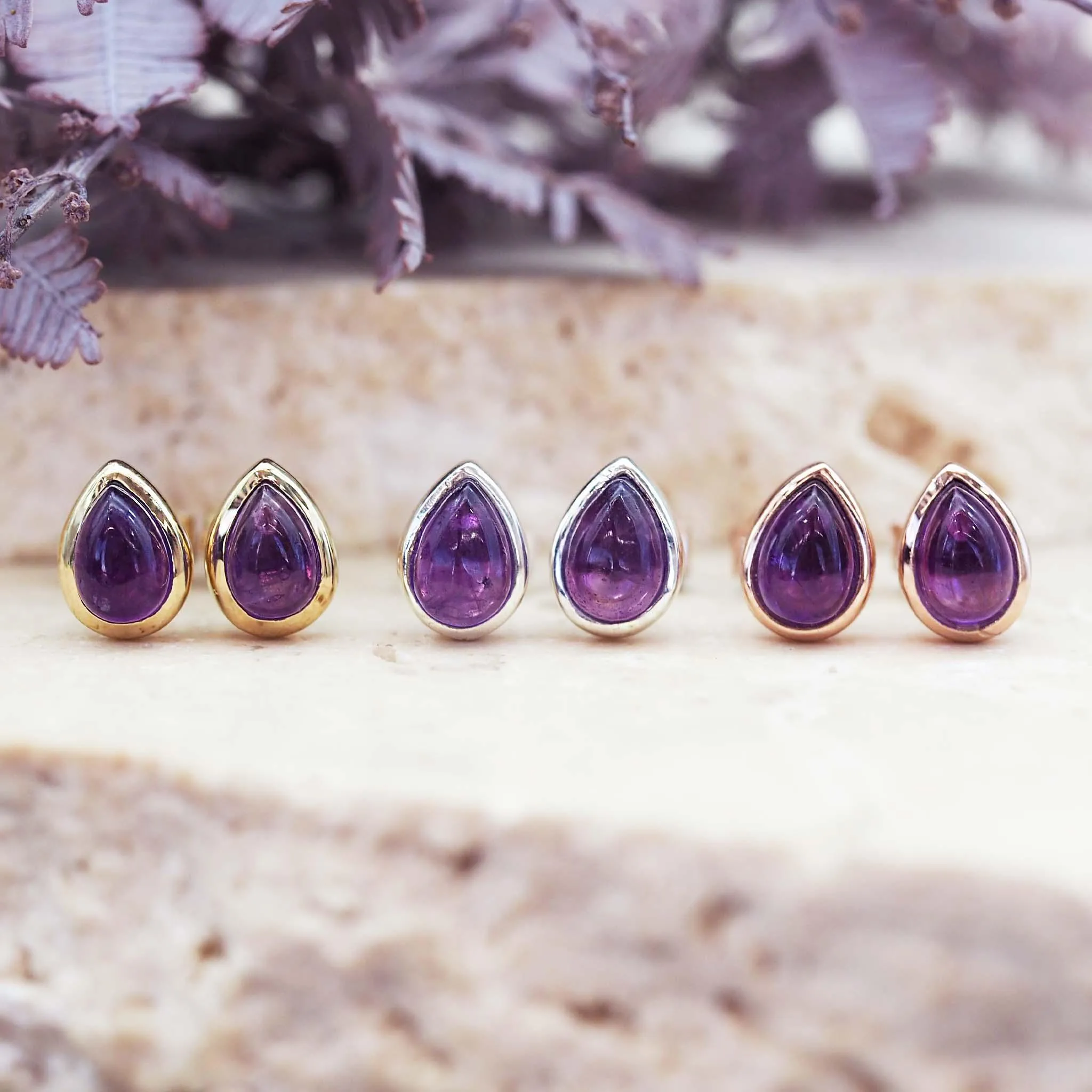 February Birthstone Jewellery Set - Amethyst Jewellery