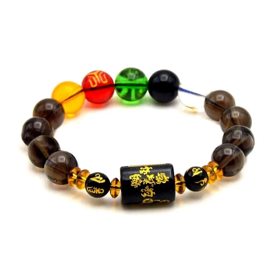 Feng Shui Five Elements Wealth Crystal Bracelet
