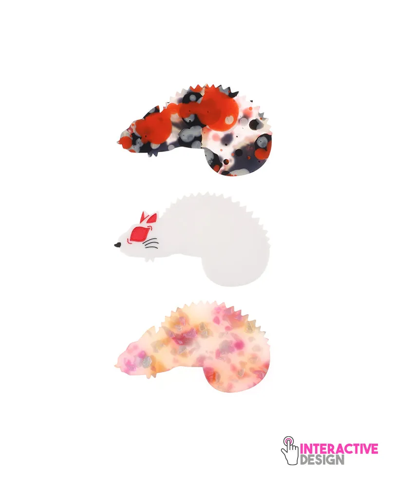 Japan Travels Inserts for Chameleon Brooch