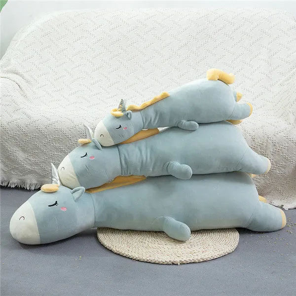 Kawaii Majestic Sleeping Unicorn Plushies